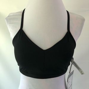LORNA JANE BEACH ACTIVE BLACK SPORTS BRA